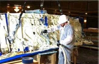 Panel Being Treated