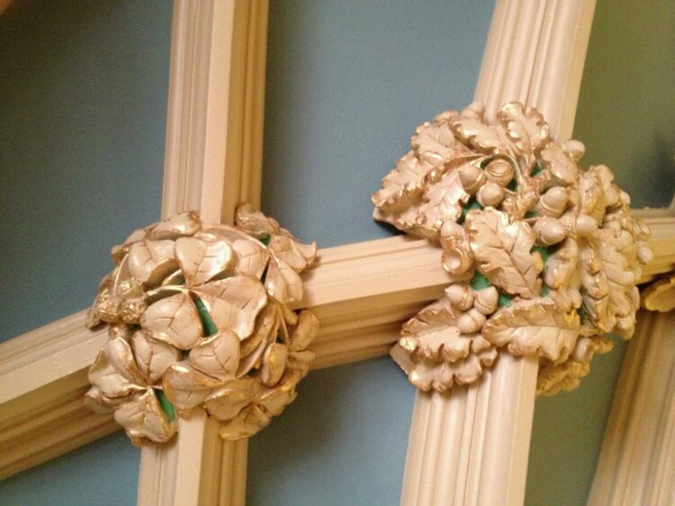 Bosses at St. Patrick Cathedral, Norwich, CT