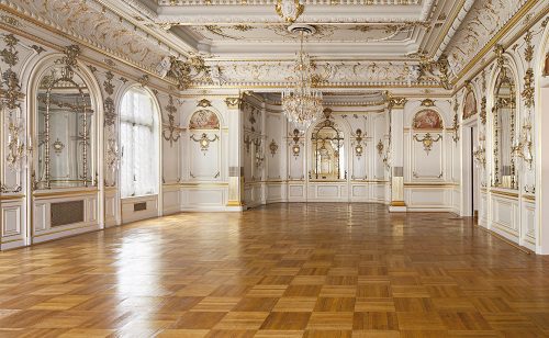 Cosmo Club Ballroom floor restored.