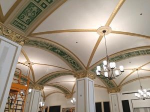 Gold paint example (interior)