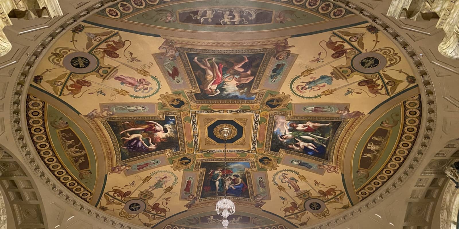 Old Steinway Building Ceiling