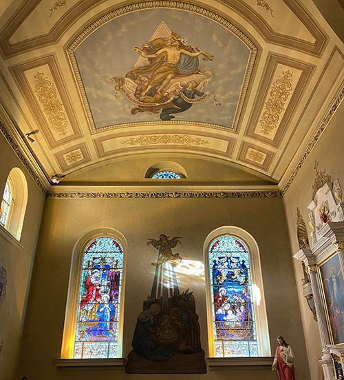 Basilica of Sacred Heart before restoration