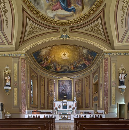 Basilica of Sacred Heart after restoration