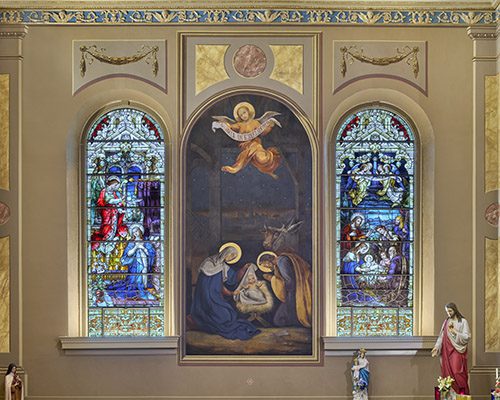 Nativity after conservation & restoration