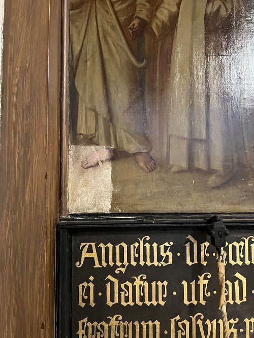 St. Dominic Mural Cleaning