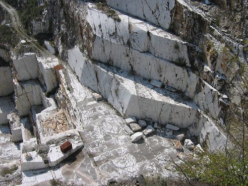 Carrara Marble Quarry - credit to Mykle Hoban